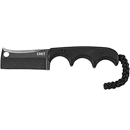 Minimalist Cleaver Blackout Knife