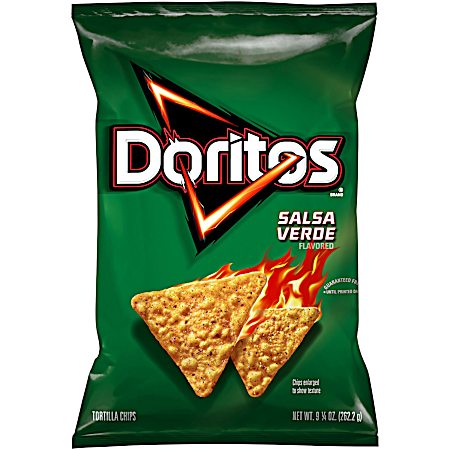 9.25 oz Salsa Verde Flavored Tortilla Chips