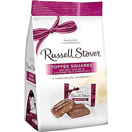 6 oz Milk Chocolate Toffee Square Favorites