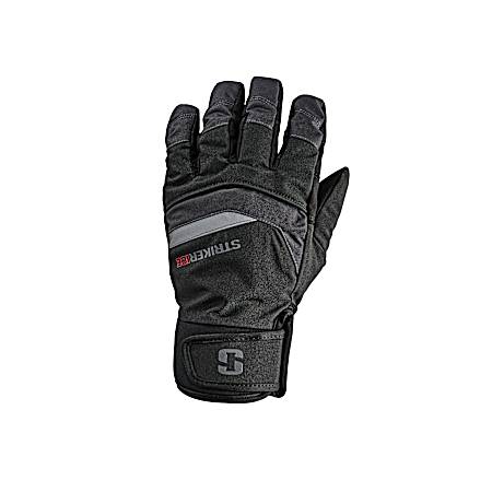 Men's Black Attack Ice Fishing Gloves