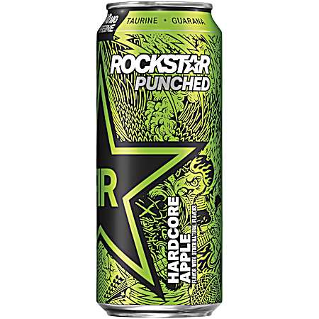 16 oz Punched Hard Cord Apple Energy Drink
