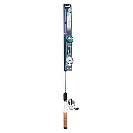 Blue Teal Grey Spincast Dock Combo