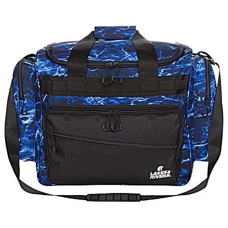 Mossy Oak Aqua Marlin Pro Series Tackle Bag w/ 8 Large Boxes