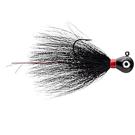 Black Bucktail Jig