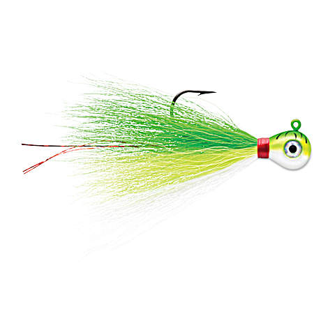 Green Fire UV Bucktail Jig