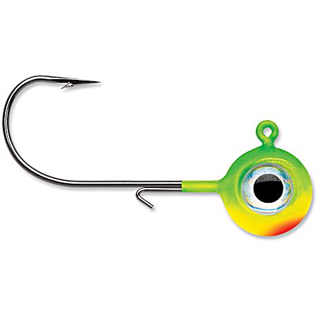 Chartreuse Lime Neon Moon Eye Jig