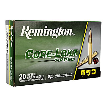 .270 Winchester Core Lokt 130 Grain Rifle Cartridges - 20 Rounds