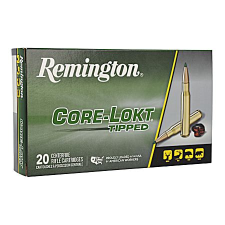 .280 Remington Core Lokt 140 Grain Rifle Cartridges - 20 Rounds