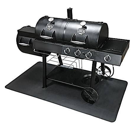 80 in x 40 in Outdoor PVC and Polyester Grill Mat