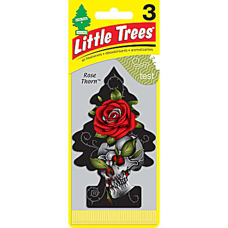 Rose Thorn Tree Air Freshener - 3 Pk