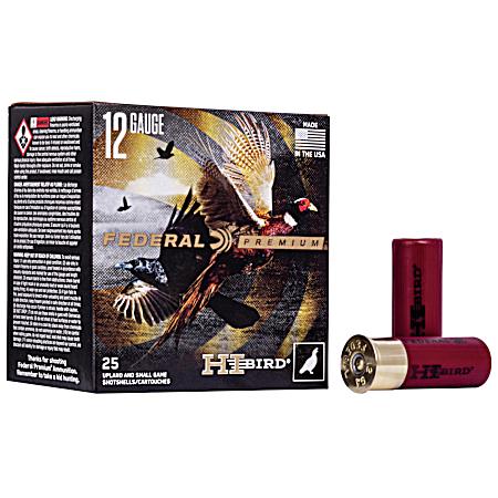 12 Gauge Hi-Bird 2-3/4'' 6 Shot Shotshells - 25 Rounds