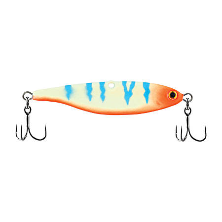 Blue Glow Tiger Vibrato Saltwater Minnow