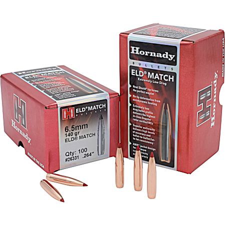 Hornady ELD Match Rifle Bullets
