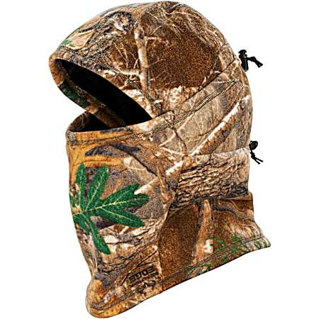 Adult Realtree Edge Midweight Sherpa Fleece Balaclava