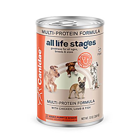 All Life Stages Multi-Protein Formula w/ Chicken, Lamb & Fish Wet Dog Food