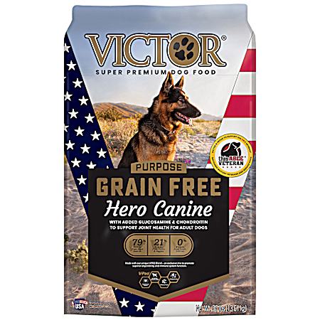 Purpose Adult Grain-Free Hero Canine Dry Dog Food
