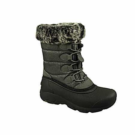 Women's Sherpa Lined Mid Snow Boots