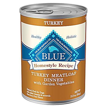 Adult Turkey Meatloaf w/ Garden Vegetables Wet Dog Food