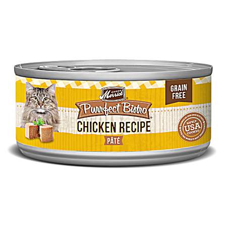Purrfect Bistro Grain-Free Chicken Paté Wet Cat Food
