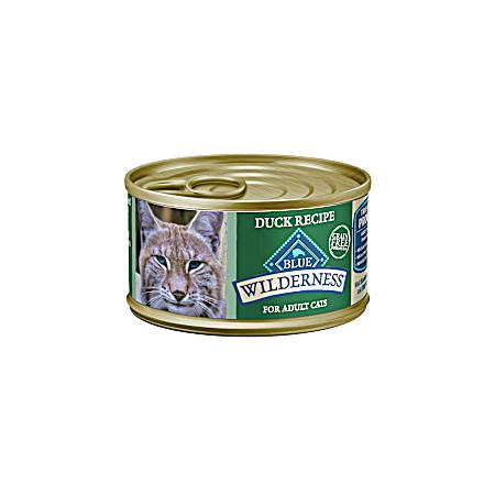 Wilderness Adult Grain-Free Duck Wet Cat Food, 3 oz Can