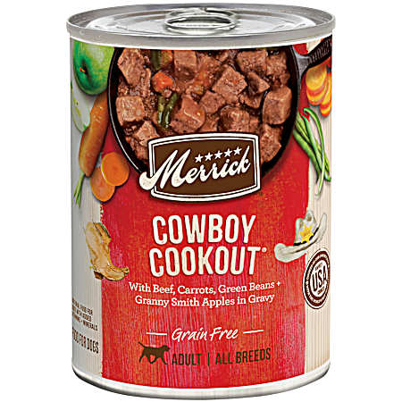 Adult Grain-Free Cowboy Cookout Wet Dog Food