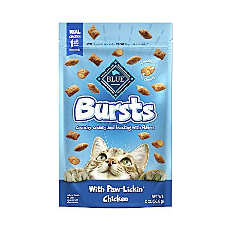 Bursts Paw-Lickin' Chicken Cat Treats