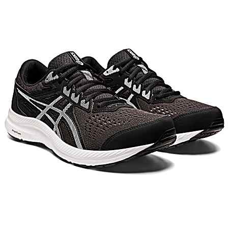 Men's Gel Contend Black/White Running Shoes