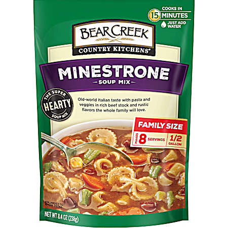 8.4 oz Country Kitchens Minestrone Soup Mix