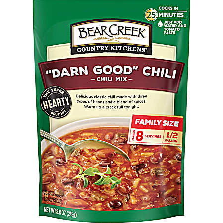 Country Kitchens 8.8 oz Darn Good Chili Soup Mix