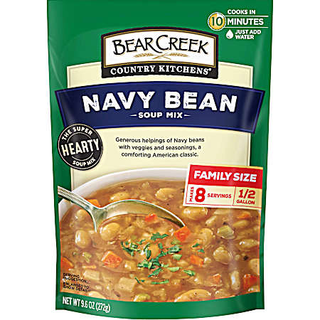 9.6 oz Country Kitchens Navy Bean Soup Mix