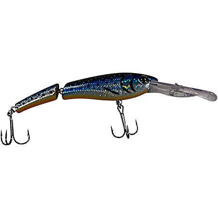 Speckled Minnow T-Boned Unhinged Crankbait