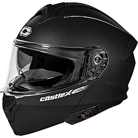 Adult CX935 Matte Black Modular Helmet