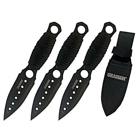 BLACKHAWK Direct Hit 3-Piece Throwing Knife Set