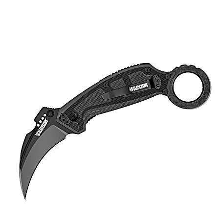 BLACKHAWK Garra lll Black Karambit Sideliner