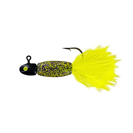 Wild Cat Chartreuse Belly Lindner Panfish Special Jig