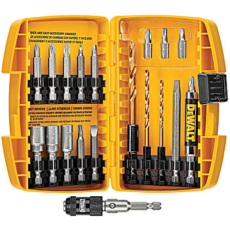 Rapid Load Drill/Driver Bit Set - 20 Pc