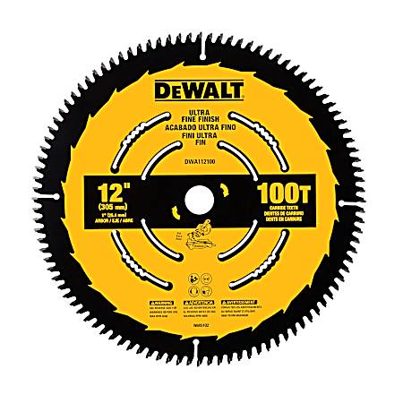 12 in 100T Ultra Fine Finish Saw Blade