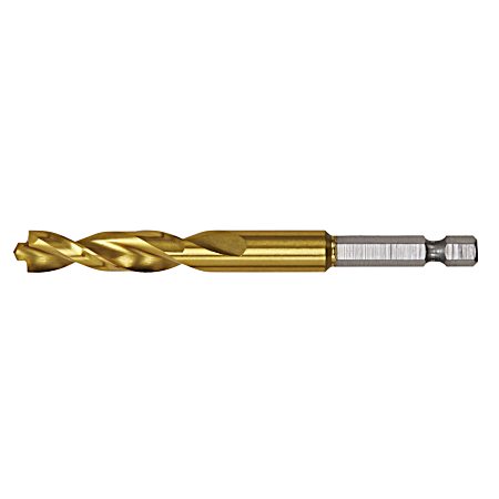 DeWalt Impact Ready 3/8 in. X 4 in. L High Speed Steel Drill Bit 1 pc