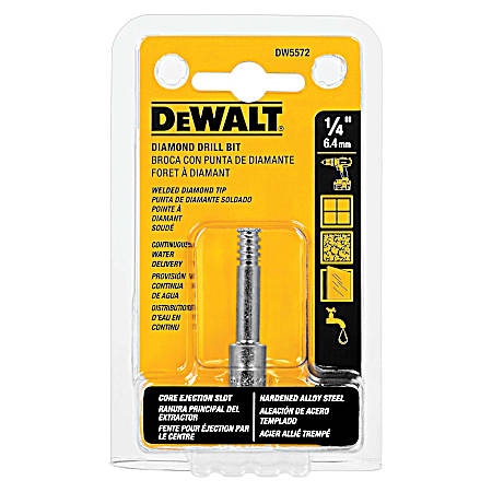 1/4 in Diamond Tile Drill Bit