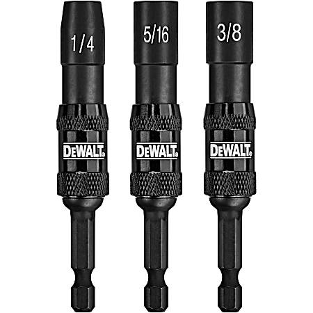 Dewalt 3-piece Magnetic Impact Ready Pivoting NutDriver Set
