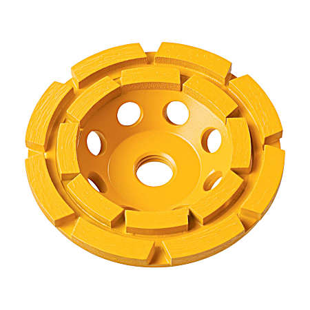 5 in XP Double Row Diamond Cup Grinding Wheel