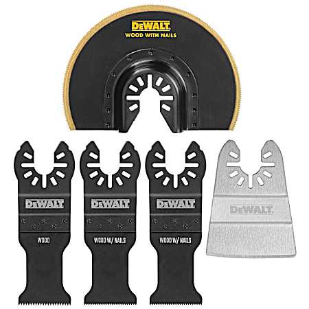 Oscillating Blade Set - 5 Pc