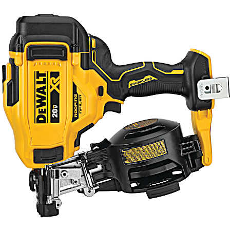 20V MAX 15° Cordless Coil Roofing Nailer - Tool Only