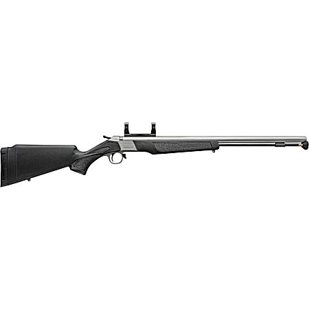 .50 Cal Stainless Steel/Black WOLF V2 Muzzleloader