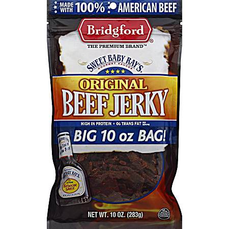 10 oz Sweet Baby Ray's Original Beef Jerky