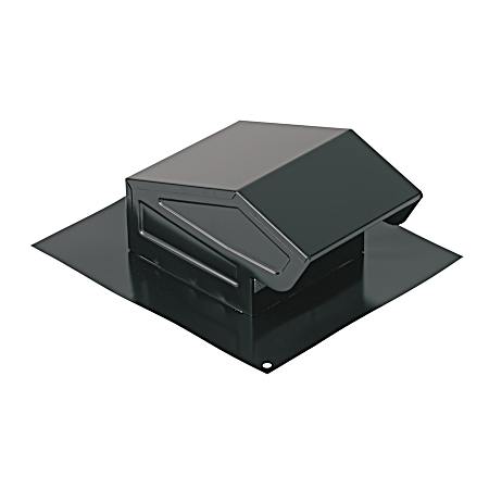 Steel Roof Cap for 3 in or 4 in Round Duct w/ Damper & Bird Screen