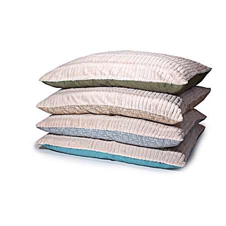 Henry 27 x 36 Knife-Edge Fiber Pillow Dog Bed - Assorted