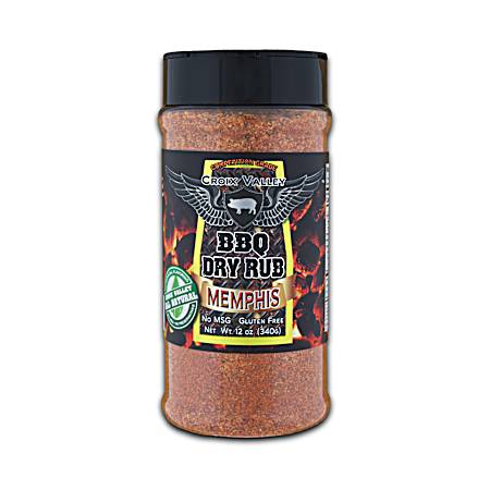 12 oz Memphis BBQ Dry Rub
