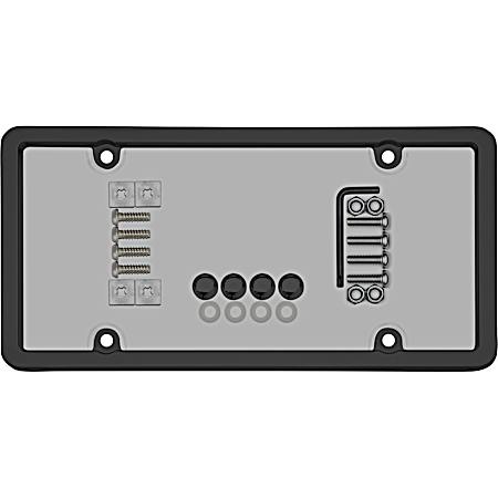 Ultimate Black/Smoke License Plate Frame