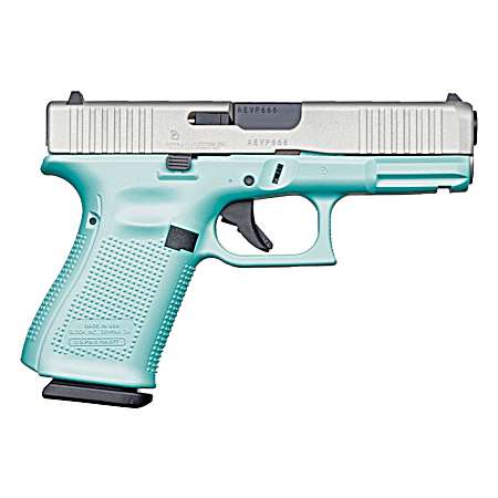 Glock 19 Gen 5 Fs 9mm Pistol - Robin's Egg Blue
